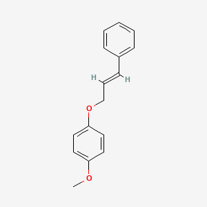 1-Methoxy-4-((E)-3-phenyl-allyloxy)-benzene