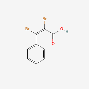 2,3-Dibromo-3-phenyl-propenoic acid