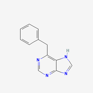 molecular formula C12H10N4 B1624134 6-Benzyl-1H-purine CAS No. 29866-18-0