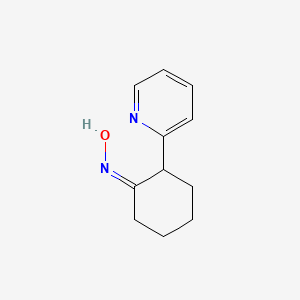 molecular formula C11H14N2O B1624136 2-Pyridin-2-yl-cyclohexanone oxime CAS No. 3297-68-5