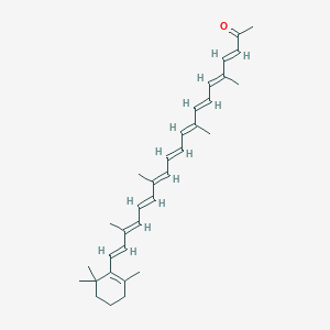 molecular formula C33H44O B162415 Citranaxanthin CAS No. 3604-90-8