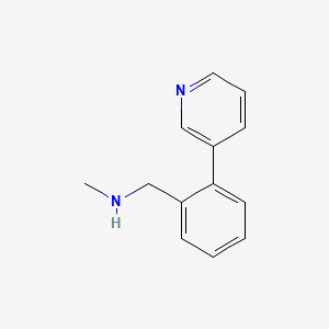 molecular formula C13H14N2 B1624165 N-Methyl-N-(2-pyridin-3-ylbenzyl)amine CAS No. 857284-05-0