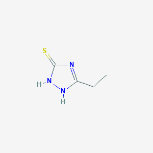 molecular formula C4H7N3S B1624166 5-乙基-4H-1,2,4-三唑-3-硫醇 CAS No. 7271-45-6