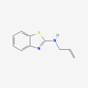 molecular formula C10H10N2S B1624178 N-allyl-1,3-benzothiazol-2-amine CAS No. 24622-34-2