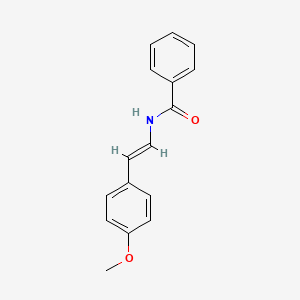N-[(E)-2-(4-methoxyphenyl)ethenyl]benzamide