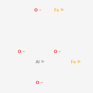 molecular formula AlFe2O4+ B1624198 Aluminium diiron tetraoxide CAS No. 58942-78-2