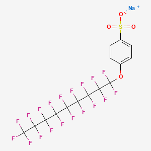 molecular formula C15H5F19O4S B1624200 EINECS 261-799-1 CAS No. 59536-17-3