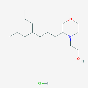 molecular formula C16H34ClNO2 B1624205 Delmopinol hydrochloride CAS No. 98092-92-3