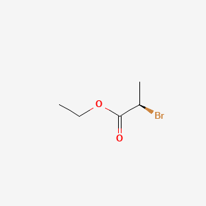 molecular formula C5H9BrO2 B1624209 Ethyl (R)-2-bromopropanoate CAS No. 51063-99-1
