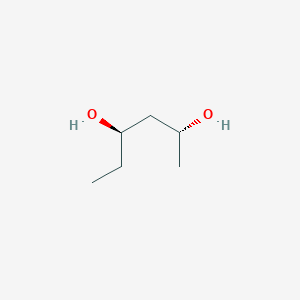 molecular formula C6H14O2 B1624211 (2R,4R)-Hexane-2,4-diol CAS No. 62885-26-1