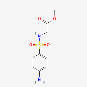 Methyl {[(4-aminophenyl)sulfonyl]amino}acetate