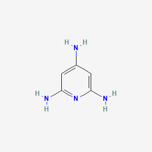 molecular formula C5H8N4 B1624244 2,4,6-Pyridinetriamine CAS No. 4860-00-8