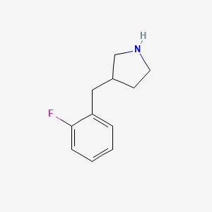 3-(2-Fluorobenzyl)pyrrolidine