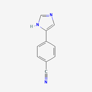 4-(1H-imidazol-5-yl)benzonitrile