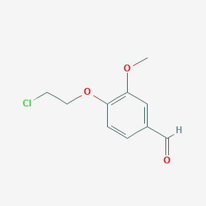 4-(2-Chloroethoxy)-3-methoxybenzaldehyde