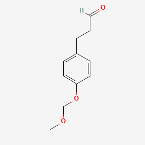 3-(4-(Methoxymethoxy)phenyl)propanal