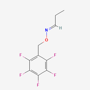 molecular formula C10H8F5NO B1624279 Propionaldehyde O-pentafluorophenylmethyl-oxime CAS No. 932710-53-7