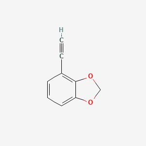 molecular formula C9H6O2 B1624282 4-Ethynyl-benzo[1,3]dioxole CAS No. 369363-94-0