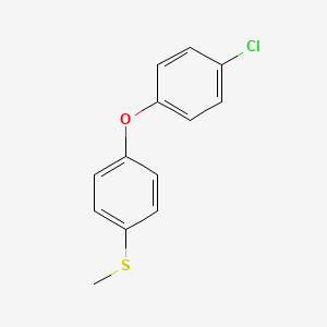 molecular formula C13H11ClOS B1624284 (4-(4-Chlorophenoxy)phenyl)(methyl)sulfane CAS No. 225652-11-9