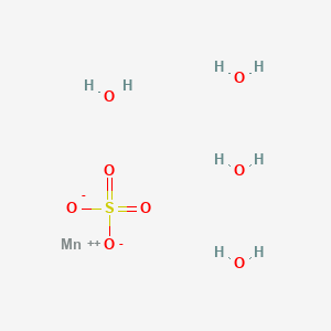 molecular formula H8MnO8S B162429 硫酸锰四水合物 CAS No. 10101-68-5