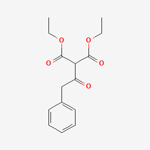 molecular formula C15H18O5 B1624304 Diethyl 2-(2-phenylacetyl)propanedioate CAS No. 20320-59-6