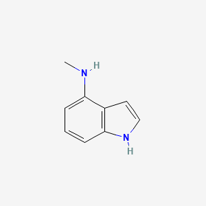 molecular formula C9H10N2 B1624306 N-methyl-1H-indol-4-amine CAS No. 85696-93-1