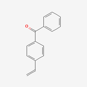 molecular formula C15H12O B1624308 4-Ethenylbenzophenone CAS No. 3139-85-3