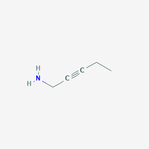 molecular formula C5H9N B1624327 Pent-2-yn-1-amine CAS No. 41282-41-1