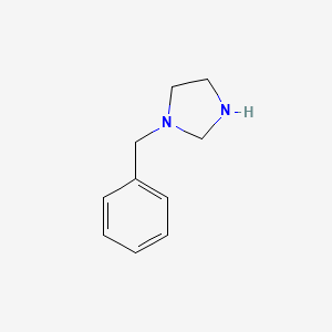molecular formula C10H14N2 B1624329 1-Benzylimidazolidine CAS No. 630126-04-4