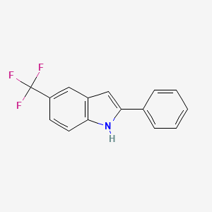 2-phenyl-5-(trifluoromethyl)-1H-indole