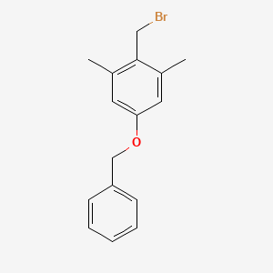 5-(Benzyloxy)-2-(bromomethyl)-1,3-dimethylbenzene