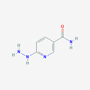 molecular formula C6H8N4O B1624368 6-Hydrazinylnicotinamide CAS No. 69879-23-8