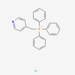 molecular formula C24H21ClNP B1624379 (4-Pyridinylmethyl)triphenylphosphonium chloride CAS No. 73870-25-4