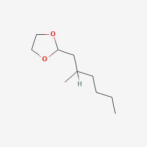 molecular formula C10H20O2 B1624392 2-(2-Methylhexyl)-1,3-dioxolane CAS No. 85098-79-9