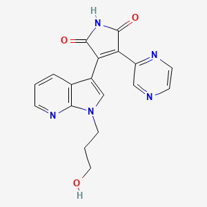 molecular formula C18H15N5O3 B1624394 GSK-3beta Inhibitor XI CAS No. 626604-39-5