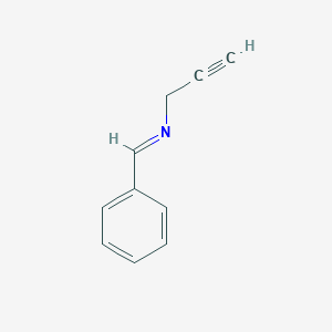 molecular formula C10H9N B016244 N-Benzylidene-2-propynylamine CAS No. 57734-99-3