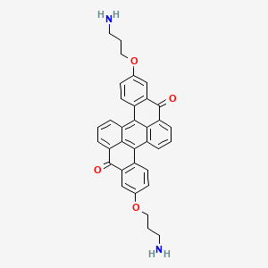 molecular formula C34H28N2O4 B1624410 NIR-628 CAS No. 243670-16-8