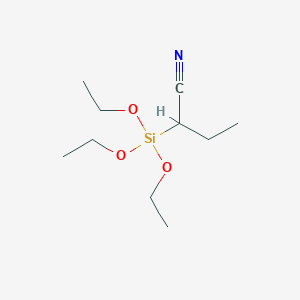 molecular formula C10H21NO3Si B162446 2-(Triethoxysilyl)butyronitrile CAS No. 1627-95-8