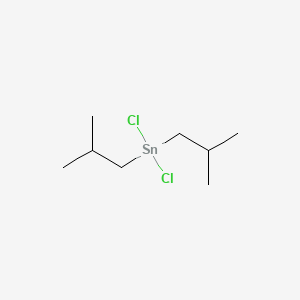 molecular formula C8H18Cl2Sn B1624461 Dichlorobis(2-methylpropyl)stannane CAS No. 14208-78-7