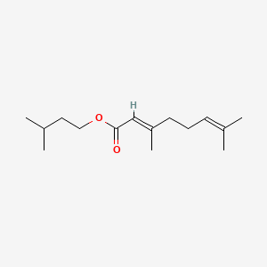 B1624464 Isoamyl geranate CAS No. 68133-73-3