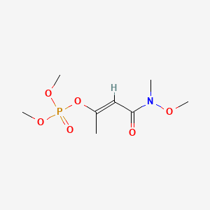 molecular formula C8H16NO6P B1624467 Methocrotophos CAS No. 25601-84-7