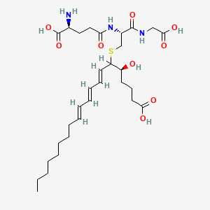 B1624468 Leukotriene C-3 CAS No. 77209-77-9