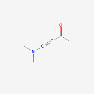 molecular formula C6H9NO B1624479 3-Butyn-2-one, 4-(dimethylamino)- CAS No. 20568-22-3