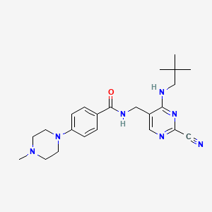 molecular formula C23H31N7O B1624490 Dutacatib CAS No. 501000-36-8