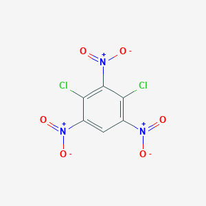 molecular formula C6HCl2N3O6 B162450 2,4-二氯-1,3,5-三硝基苯 CAS No. 1630-09-7