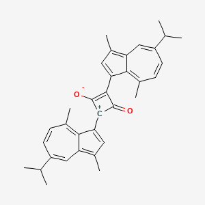 molecular formula C34H34O2 B1624511 CID 11972262 CAS No. 72939-79-8