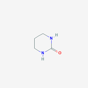 molecular formula C4H8N2O B162453 Tetrahydro-2(1H)-pyrimidinone CAS No. 1852-17-1