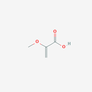 molecular formula C4H6O3 B1624558 2-methoxyprop-2-enoic Acid CAS No. 32821-75-3