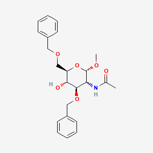 Methyl 2-acetamido-3,6-di-O-benzyl-2-deoxy-a-D-glucopyranoside