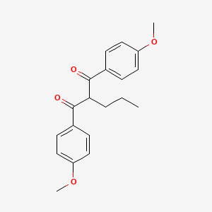 1,3-Bis(4-methoxyphenyl)-2-propylpropane-1,3-dione